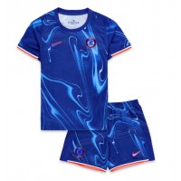 Camisa de time de futebol Chelsea Replicas 1º Equipamento Infantil 2024-25 Manga Curta (+ Calças curtas)